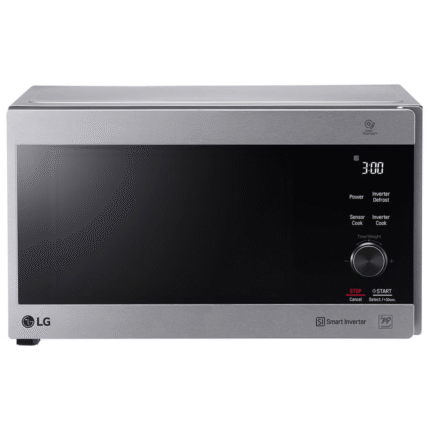 LG Microwave With Grill - 42 Liters -MH8265CIS- Silver - (International Warranty)
