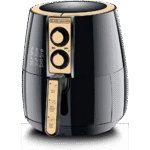 قلاية بلاك آند ديكر AF300 كهربائية – 4 لتر – 1500 وات – أسود