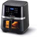 قلاية بلاك آند ديكر AF5800-B5 هوائية – 5.8 لتر – 1800 وات – 12 في 1 – شاشة لمس – أسود