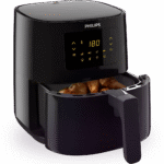 قلاية فيليبس Essential HD9252/90 هوائية – 4.1 لتر – 1400 وات – شاشة رقمية – 7 برامج – أسود