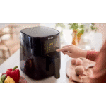 قلاية فيليبس Essential HD9252/90 هوائية – 4.1 لتر – 1400 وات – شاشة رقمية – 7 برامج – أسود