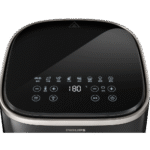 قلاية فيليبس HD9257/80 هوائية رقمية XL – سلسلة 3000 – 6.1 لتر – 1700 وات – نافذة عرض – أسود
