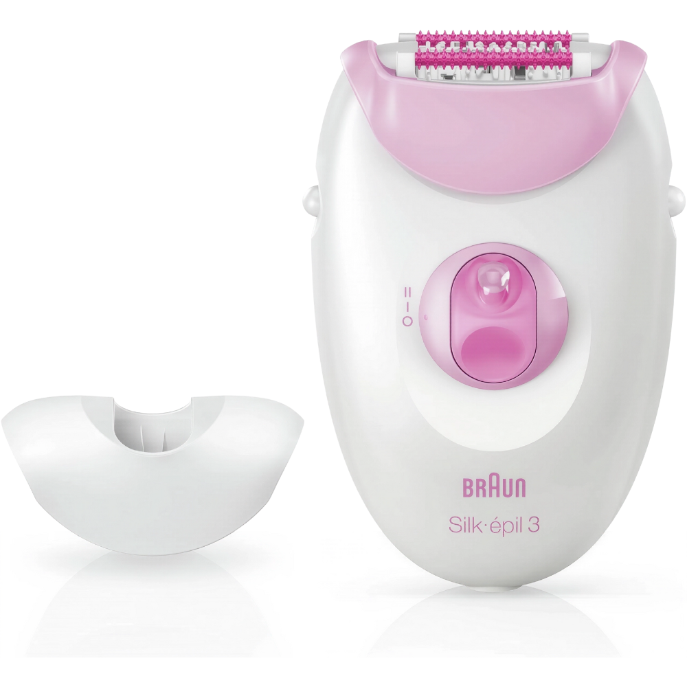 ماكينة إزالة الشعر براون سيلك إبيل 3-3370 – للاستخدام الجاف – بسرعتين وتقنية SmartLight ماكينة إزالة الشعر براون سيلك إبيل 3-3370 – للاستخدام الجاف – بسرعتين وتقنية SmartLight