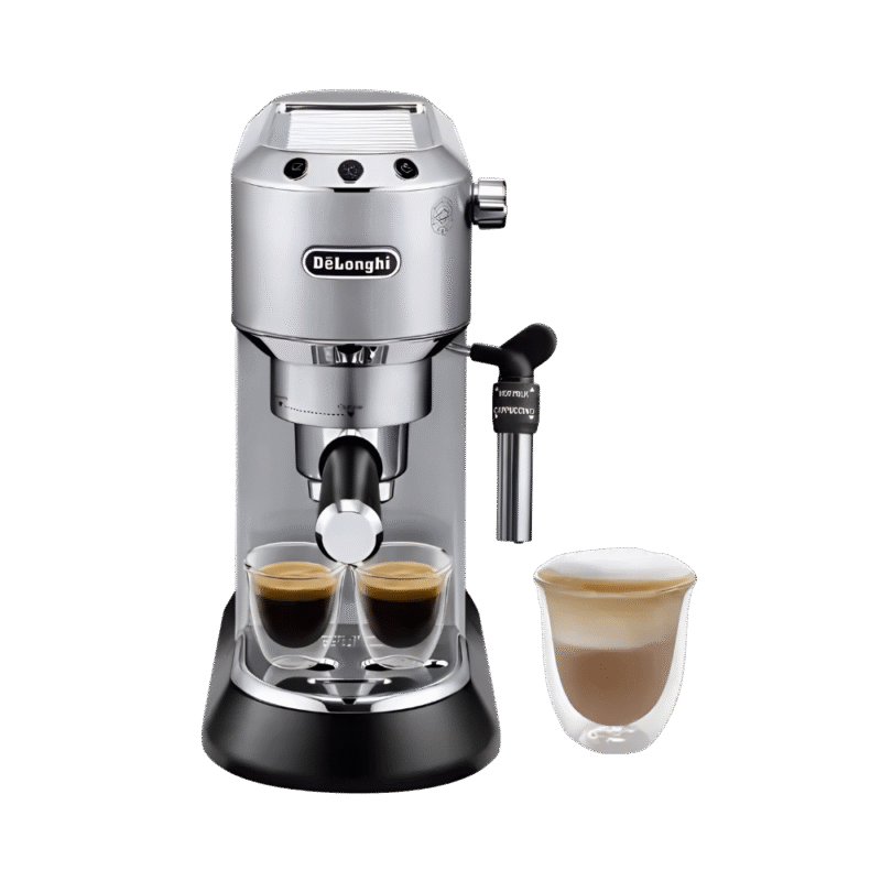 ماكينة تحضير الاسبريسو ديديكا ستايل بمضخة من ديلونجي – ستانلس ستيل – EC685.M