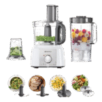 _محضر طعام كينوود – _1000_ وات – أبيض (FDP65.400WH)