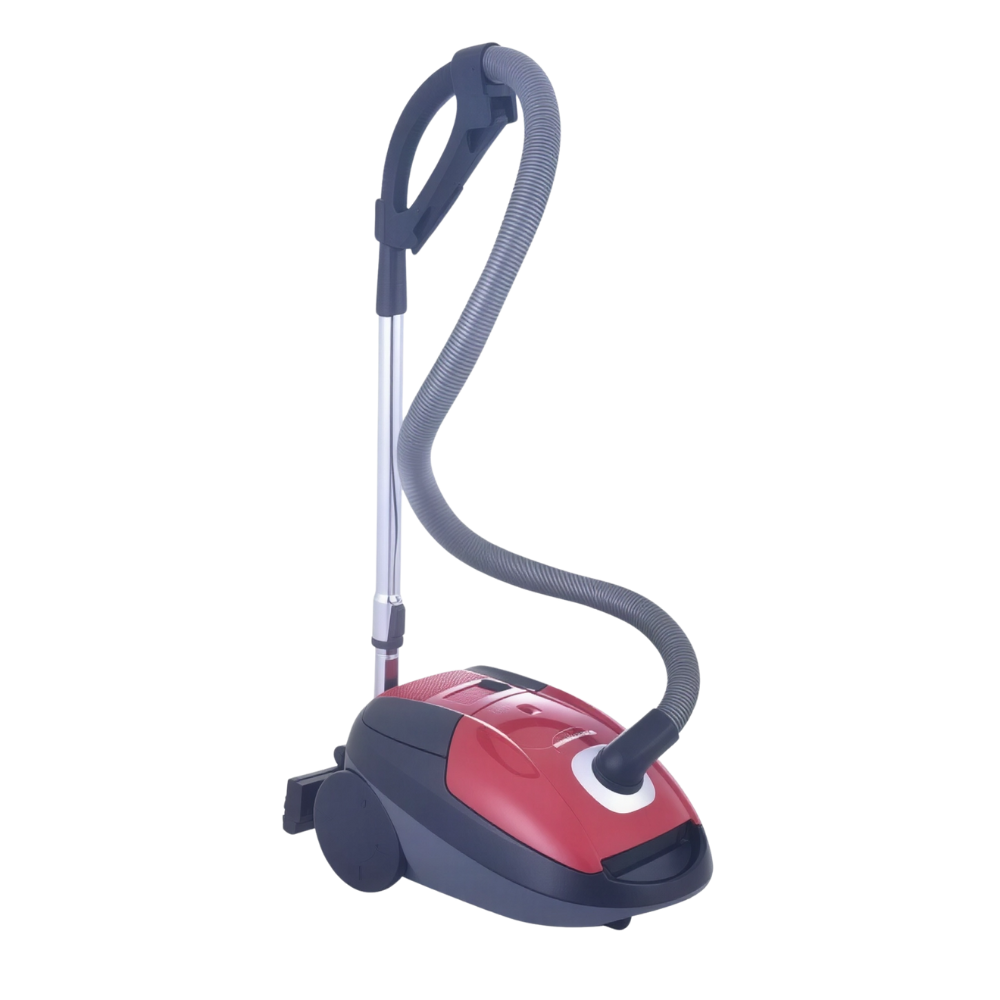 مكنسة باناسونيك بكيس – ١٩٠٠ وات، أداء قوي وتصميم أنيق – لون أحمر – MC-CG711