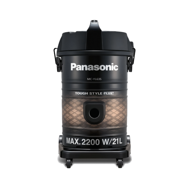 مكنسة باناسونيك كهربائية – ٢١ لتر – ٢٢٠٠ وات – خزان كبير – موديل MC-YL635