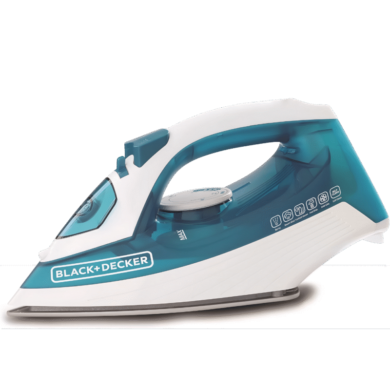 مكواة بخار بلاك+ديكر – _1600_ وات – قاعدة غير لاصقة (X1575-B5)