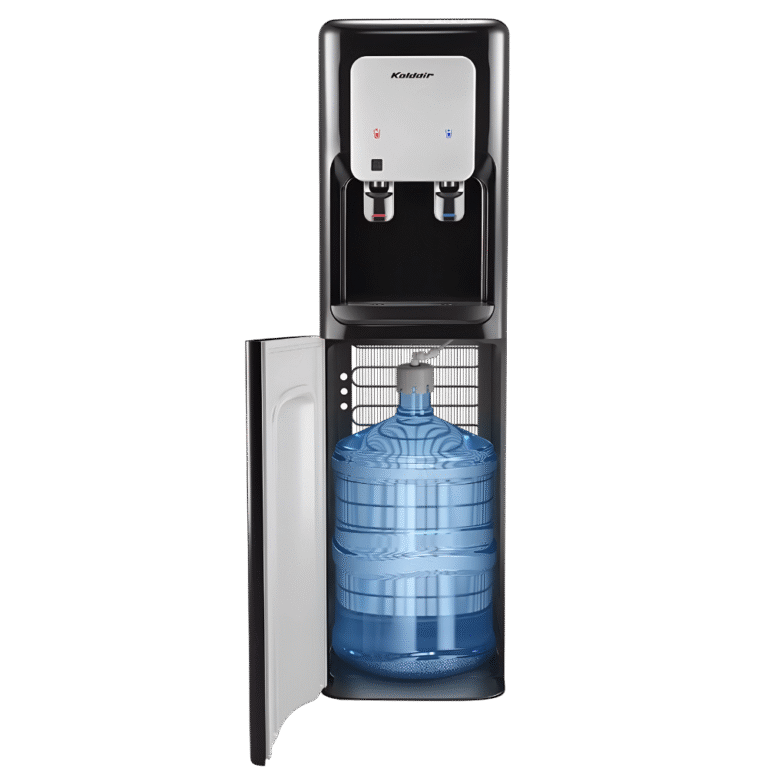 _موزع مياه كولدير – تحميل سفلي – بارد وساخن – أسود(KWDB) (2)