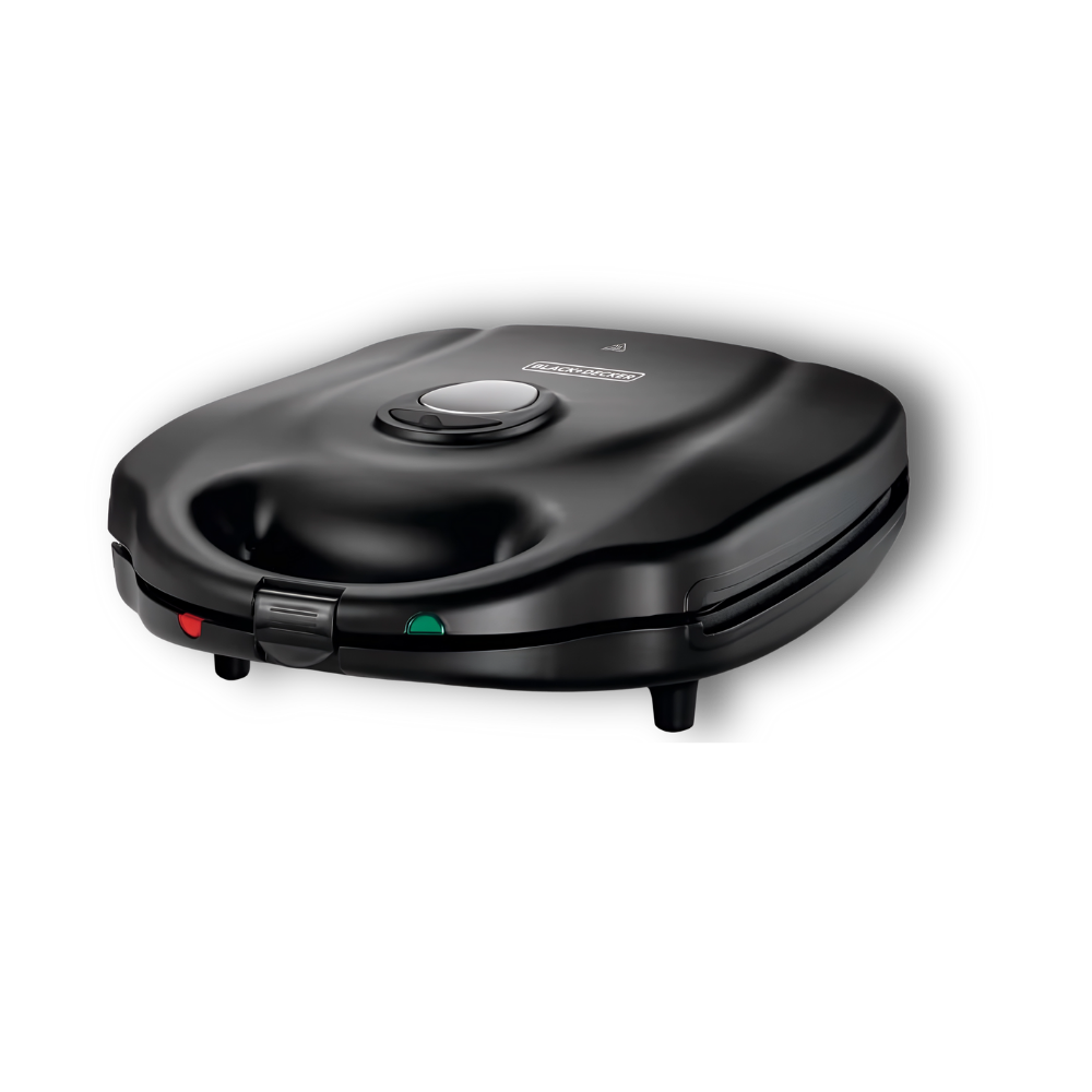 Black+Decker 3-in-1 Maker – 1400W – Waffle/Grill/Sandwich – 180