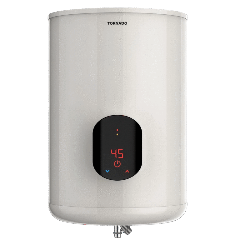 سخان مياه كهربائي مع شاشة رقمية 55 لتر من تورنيدو - أوف وايت ewh-s55cse