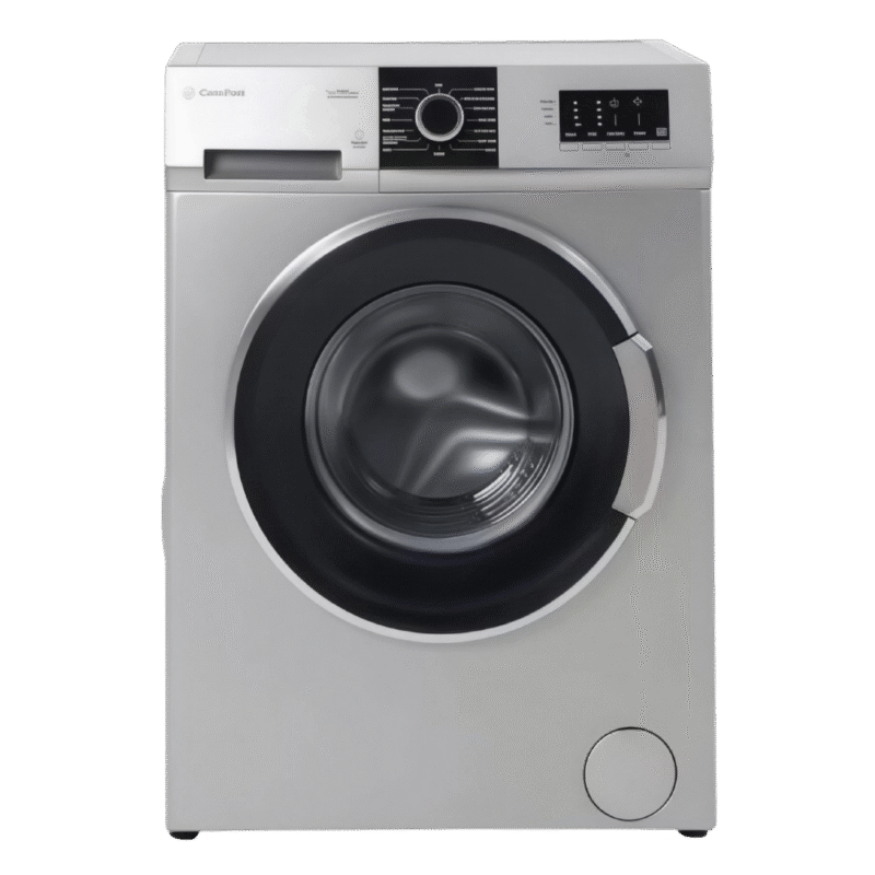 غسالة وايت بوينت أوتوماتيك أمامية 7 كجم – بخار – شاشة رقمية – فضي – WPW71015DSWS