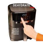 قلاية تيفال Easy Fry Precision 2in1 EY5058 – هوائية رقمية + شواية – 4.2 لتر – 1550 وات – 8 برامج – أسود