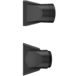 مجفف شعر راش براش D3 Pro – قدرة ٢٣٠٠ وات، محرك تيار متردد، وظيفة أيونية، زر هواء بارد، أسود