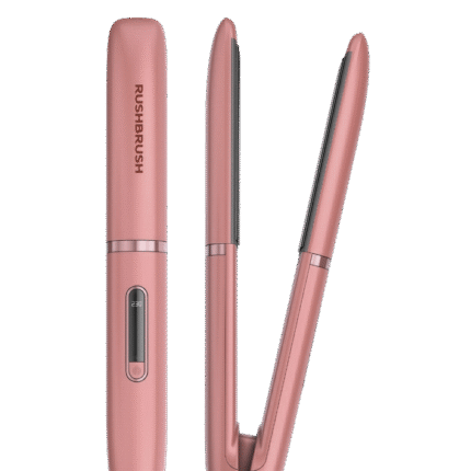 مكواة فرد الشعر راش براش X1 لايت – ‎230‎ درجة مئوية – ‎5‎ مستويات حرارة – سيراميك – روز جولد