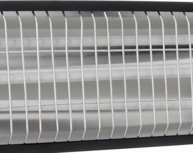 دفاية كهربائية أكاي AK-2820 – 3 شمعات – أسود
