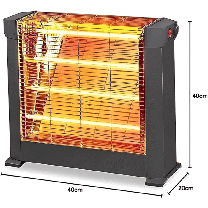 دفاية هالوجين كومتيل KH-2760 – 4 شمعات – 2200 وات