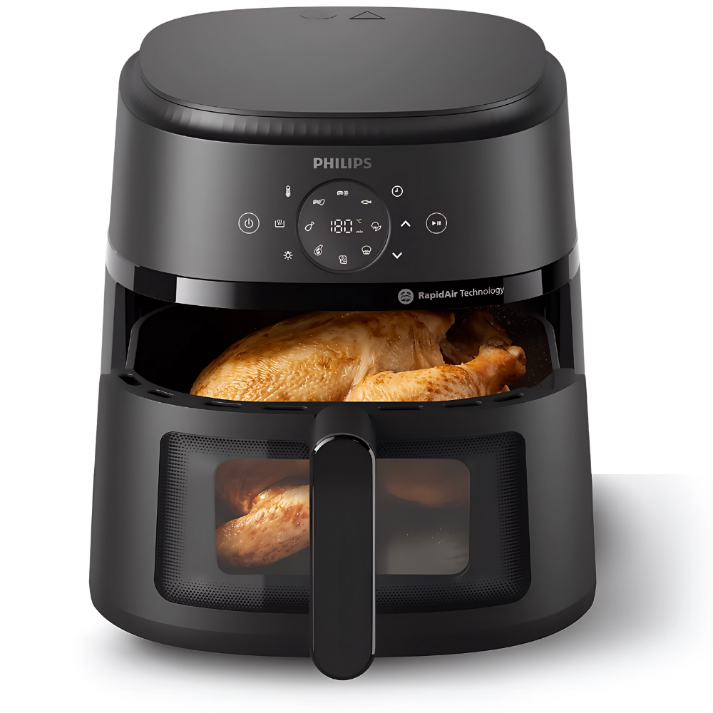 قلاية فيليبس NA23000 بدون زيت – Series 2000 – 6.2 لتر – 1700 وات – أسود – ديجيتال (2) قلاية فيليبس NA230/00 بدون زيت – Series 2000 – 6.2 لتر – 1700 وات – أسود – ديجيتال