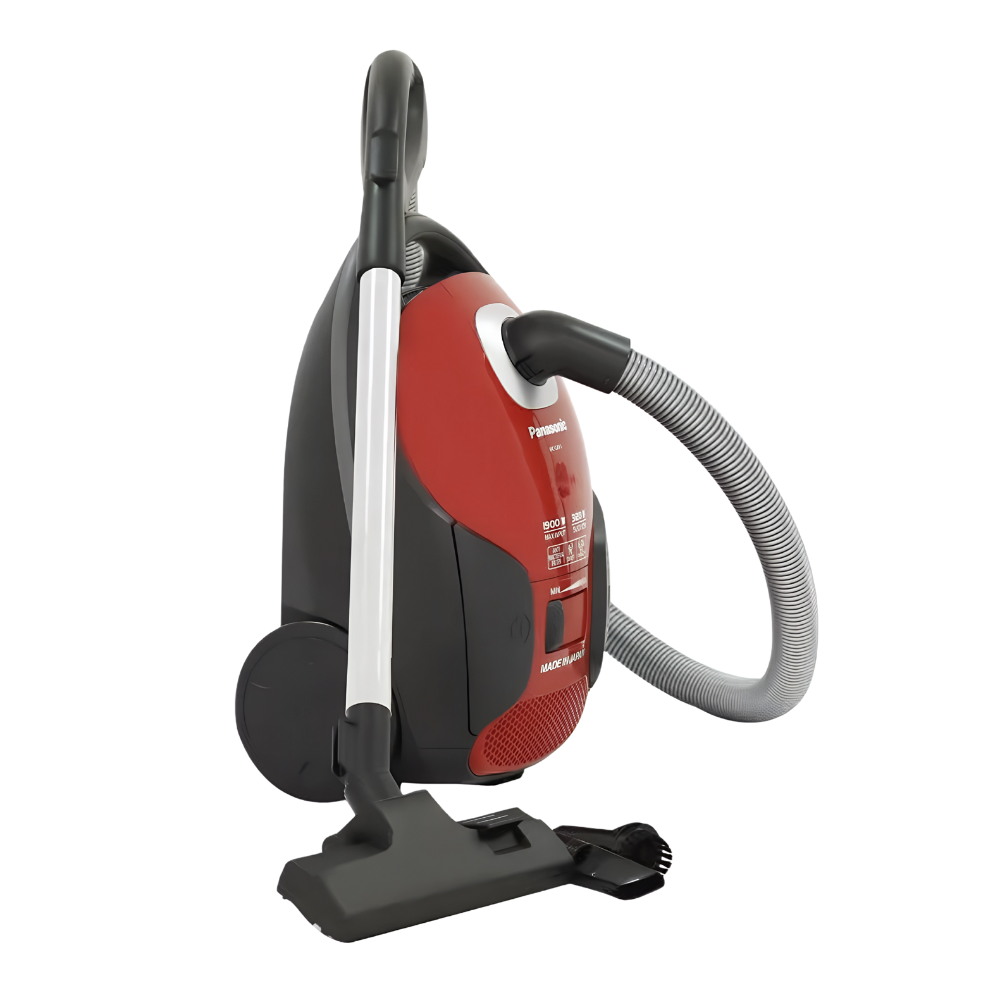 مكنسة كهربائية من باناسونيك 1900 واط ياباني ,أحمر (ضمان دولي)- MC-CJ911 (1) مكنسة كهربائية من باناسونيك 1900 واط ياباني ,أحمر (ضمان دولي)- MC-CJ911