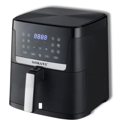قلاية سوكاني SK-10004 هوائية رقمية – 8.5 لتر – 1800 وات – أسود – Healthy Digital