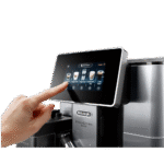 ماكينة قهوة ديلونجي بريمادونا سول ECAM610.75.MB – أوتوماتيكية بالكامل – إسبريسو وكابتشينو – ستانلس ستيل – أسود × فضي