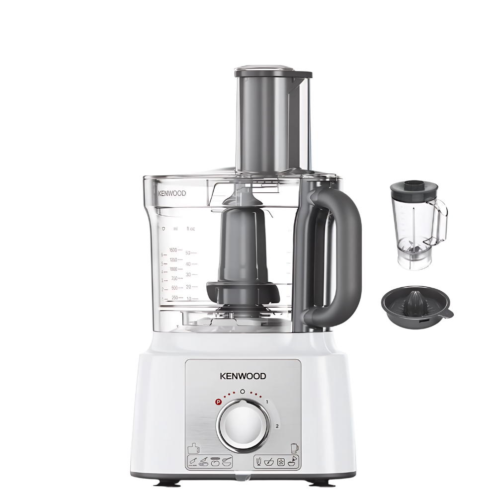 محضر طعام كينوود – _1000_ وات – برو اكسبريس - وعاء _3_ لتر – أبيض (FDP65.450WH ) (2) محضر طعام كينوود – _1000_ وات – برو اكسبريس - وعاء _3_ لتر – أبيض (FDP65.450WH ) (2)