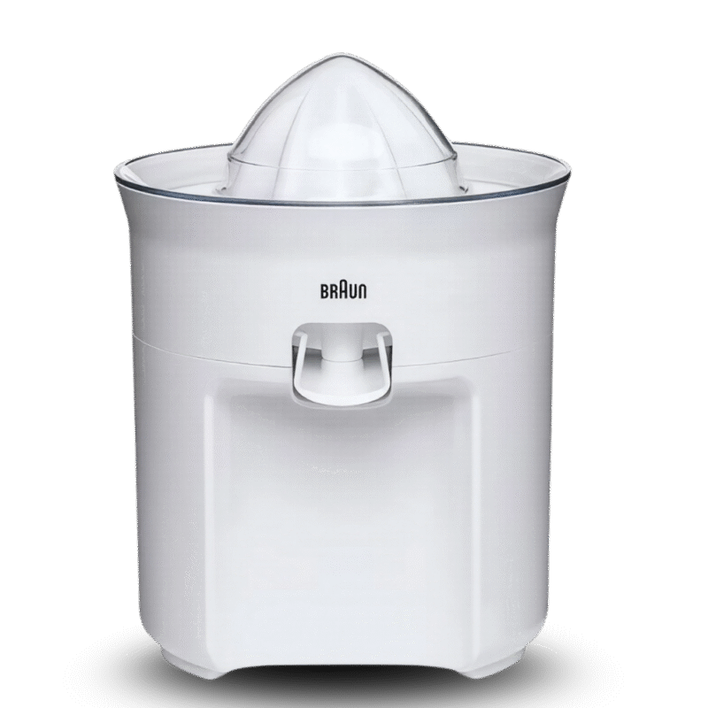 عصارة يدوية كهربائية للحمضيات 60 وات من براون، لون أبيض، موديل (CJ3050-WH)