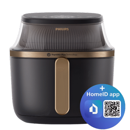 قلاية فيليبس NA332/09 AirFryer XL – سعة 6.2 لتر – 1700 وات – 16 برنامج طهي – شاشة لمس – نافذة شفافة – Rapid Air Plus