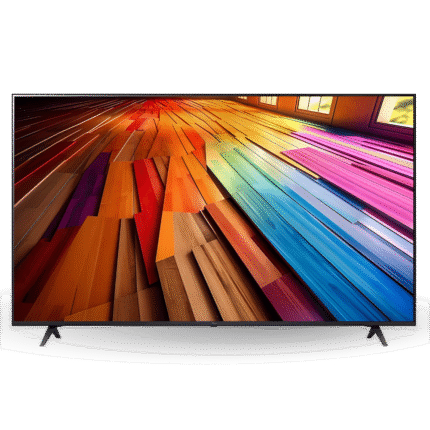 تلفزيون LG UHD UT80 الذكي – 55 بوصة – 4K HDR10 – الذكاء الاصطناعي – نظام webOS24 – أسود (55UT80006LB)