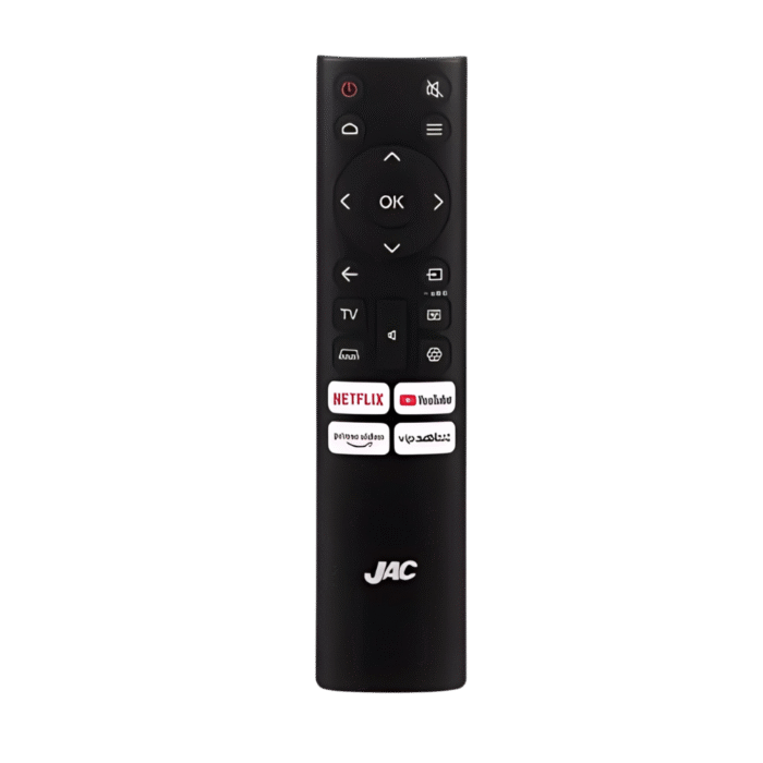 تلفزيون جاك 50 بوصة سمارت 4K UHD LED بدون إطار – واي فاي وأندرويد وبلوتوث – أسود – (50JC7132F) (1)