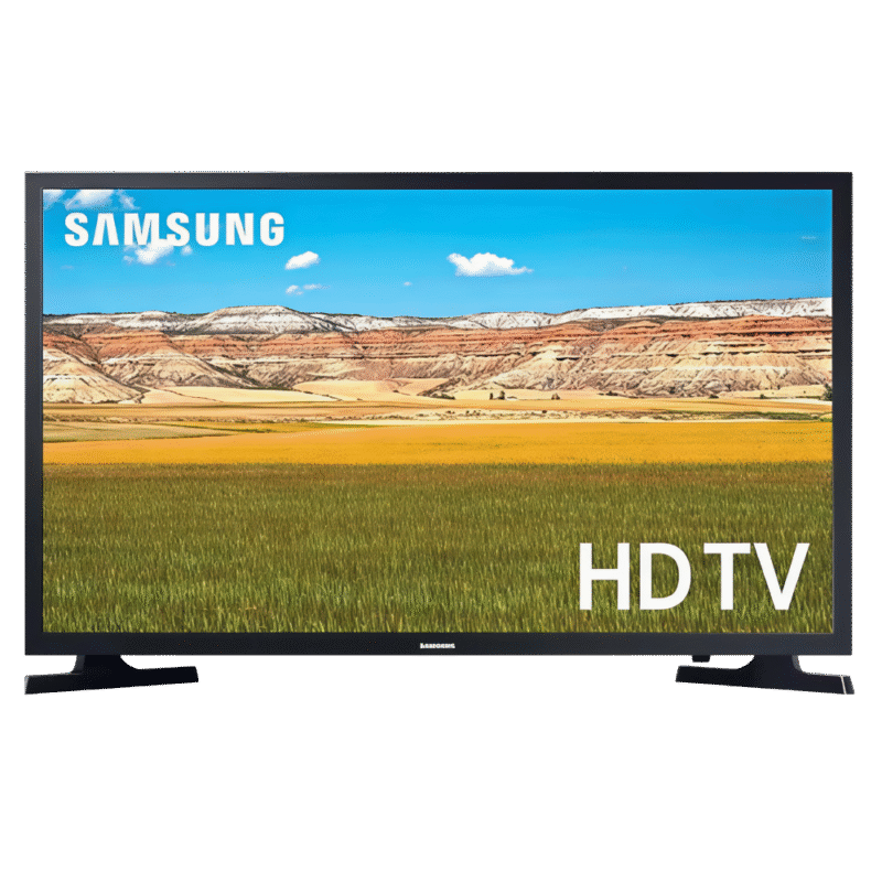 _تلفزيون سامسونج 32 بوصة سمارت LED بدقة HD مع ريسيفر داخلي – أسود – (UA32T5300AUXEG)