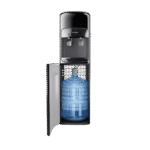 مبرد مياه كولدير “A” كلاسيك مزود بثلاجة – لون أسود – موديل KWD-CFR-B