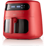 قلاية أرزوم Airtiesty Smart هوائية – 1750 وات – لون أحمر – تعمل بالهواء الساخن