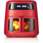 قلاية أرزوم Airtiesty Smart هوائية – 1750 وات – لون أحمر – تعمل بالهواء الساخن