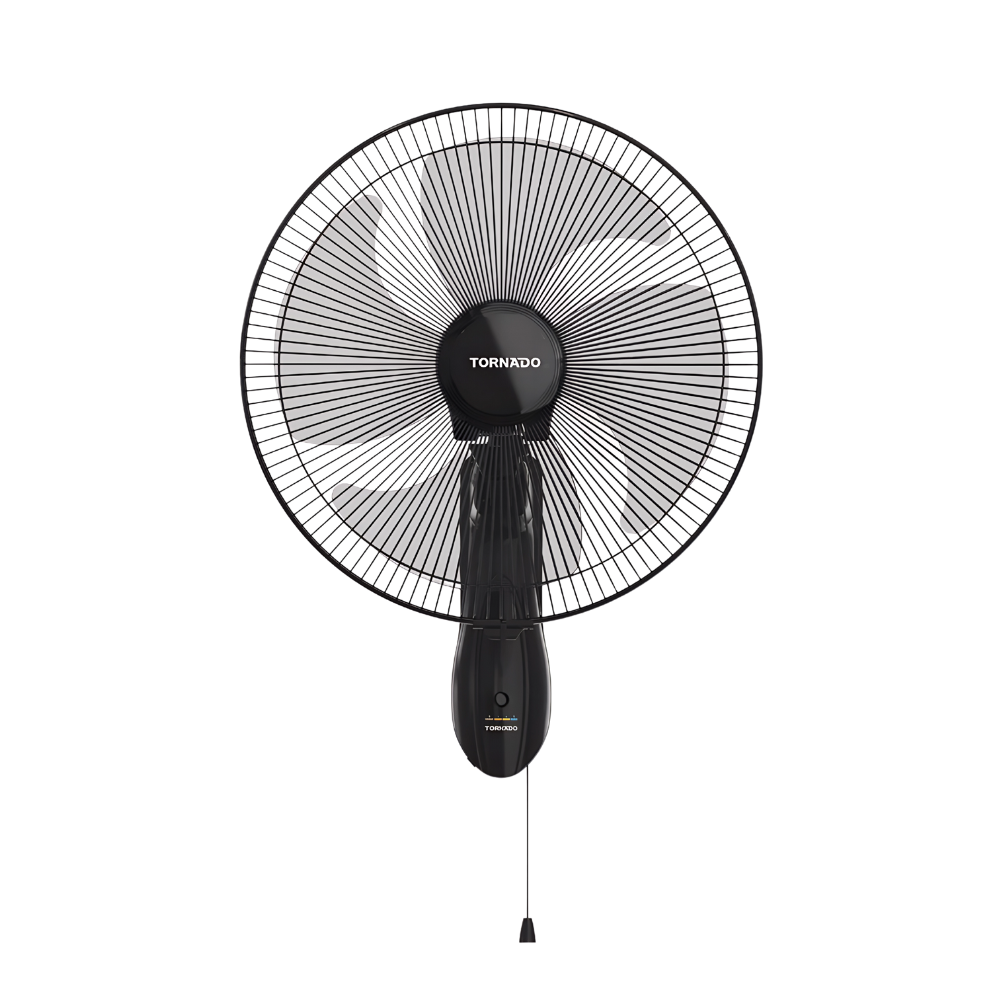 مروحة حائط تورنيدو – _16_ بوصة – _4_ ريش – لون أسود (TWF-16) مروحة حائط تورنيدو – _16_ بوصة – _4_ ريش – لون أسود (TWF-16)