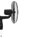 مروحة حائط تورنيدو – _16_ بوصة – _4_ ريش – لون أسود (TWF-16) (3)