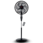 مروحة ستاند تيفال سايلنس فورس، ١٦ بوصة، مزودة بريموت كنترول، لون أسود (VG4130EE)