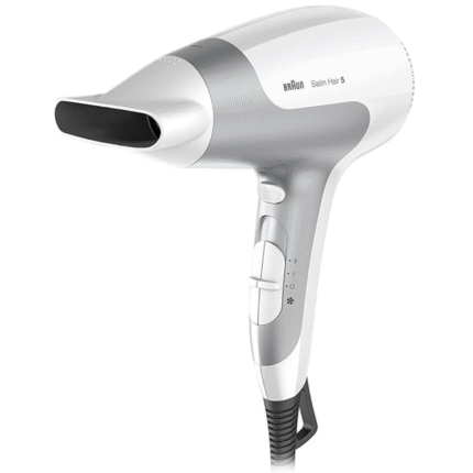 Braun Satin Hair 5 HD580 Power Perfection dryer – Ionic. Ultra Powerful. Lightweight.
