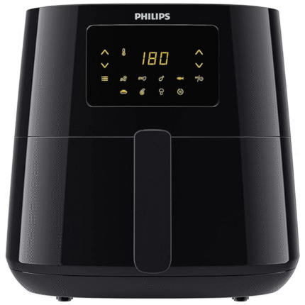 Philips essential air fryer xl 1.2kg, 6.2l capacity, digital screen,black - hd9270/91 - international warranty