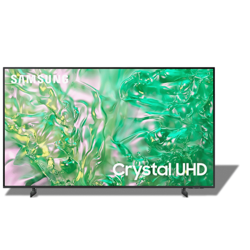 تلفزيون سامسونج 55 بوصة 4K Crystal UHD LED – رمادي تيتان – (UA55DU8000UXEG)