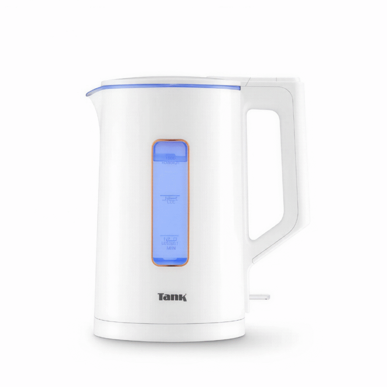 غلاية تانك Safe Touch زجاجية – 1.5 لتر – 1500 وات – إطار روز جولد – DG-2338 – ضمان عامين