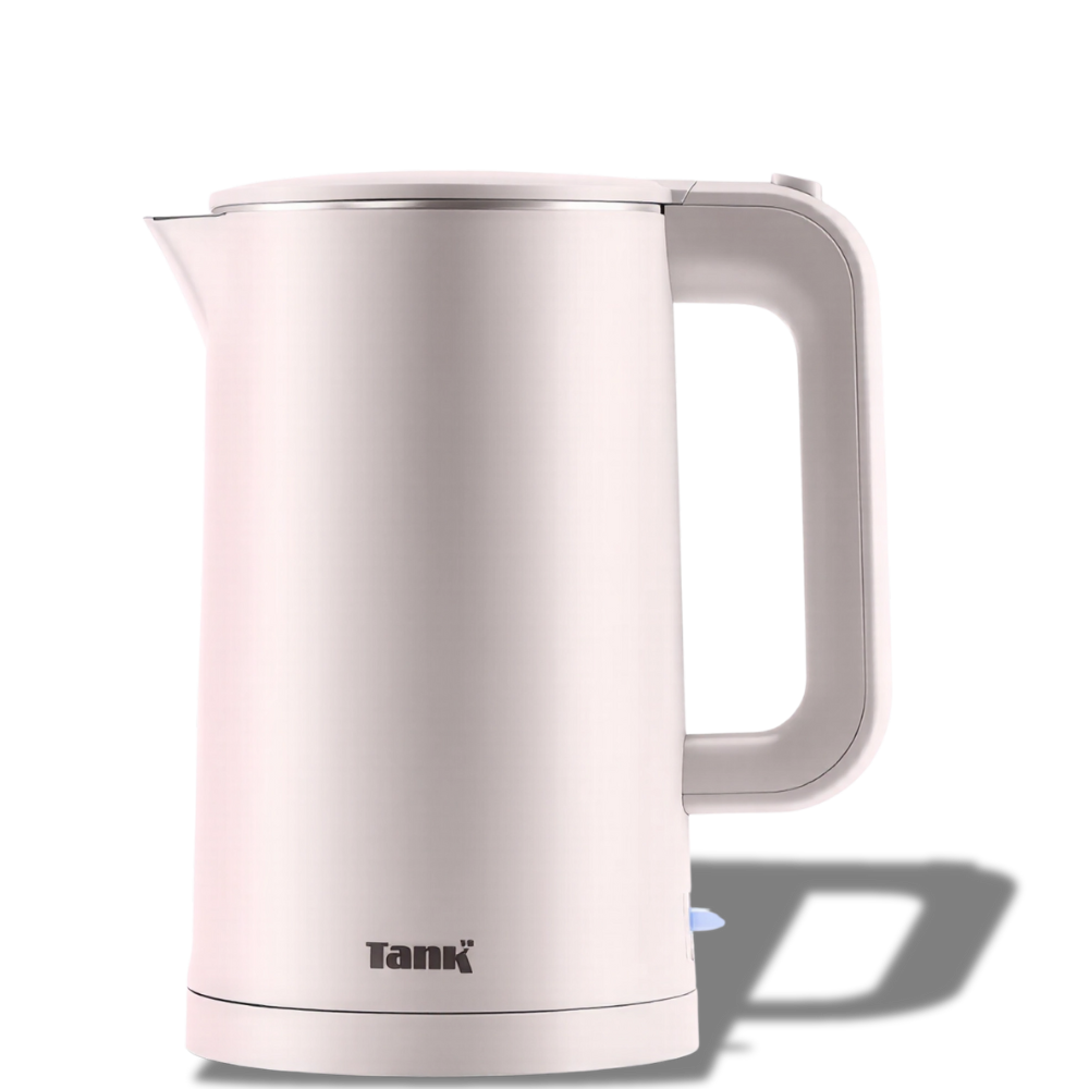 غلاية كهربائية تانك سيف تاتش، 1.5 لتر، 1500 وات، رمادي – (GS-EK2417)، ضمان عامين غلاية تانك Safe Touch كهربائية – 1.5 لتر – 1500 وات – رمادي – GS-EK2417 – ضمان عامين