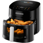 قلاية بلاك آند ديكر AF7210-B5 هوائية رقمية – 7.2 لتر – 1800 وات – 8 في 1 – شاشة لمس LED – تقنية الهواء السريع