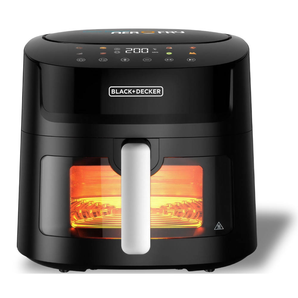 قلاية بلاك آند ديكر AF7210-B5 هوائية رقمية – 7.2 لتر – 1800 وات – 8 في 1 – شاشة لمس LED – تقنية الهواء السريع (5) قلاية بلاك آند ديكر AF7210-B5 هوائية رقمية – 7.2 لتر – 1800 وات – 8 في 1 – شاشة لمس LED – تقنية الهواء السريع