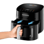 قلاية بلاك آند ديكر AF7210-B5 هوائية رقمية – 7.2 لتر – 1800 وات – 8 في 1 – شاشة لمس LED – تقنية الهواء السريع