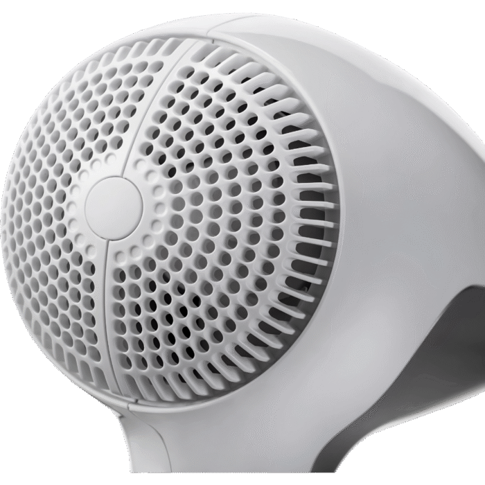 مجفف شعر براون ساتين هير 5 HD580 – قدرة ٢٥٠٠ وات، وظيفة أيونية، أداء احترافي، أبيض