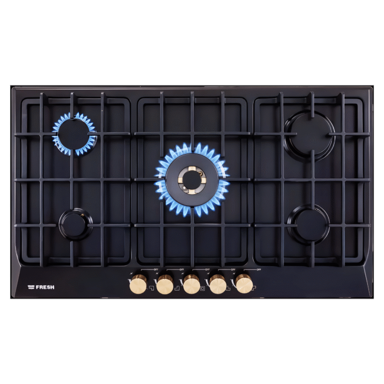 مسطح بلت إن فريش 5 شعلة، 90 سم، اسود - HAFR90CMBC1/BR