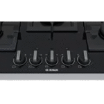 مسطح غاز بوش سيريس 6 بلت إن زجاج مقوى 75 سم 5 شعلات -أسود (PPQ7A6B20) (2)