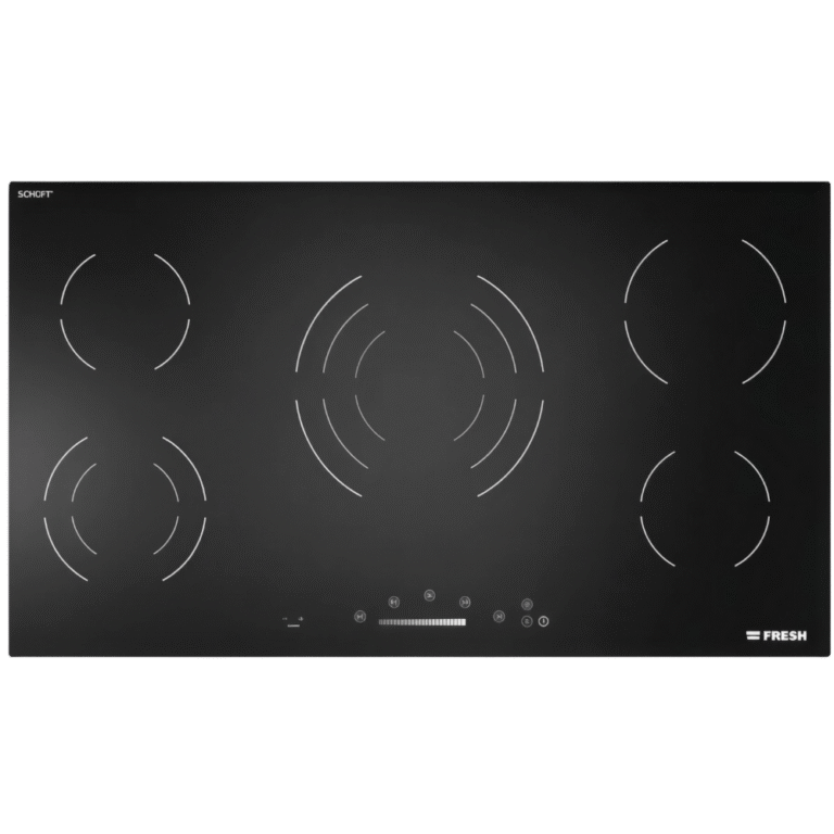 مسطح كهرباء فريش بلت إن 80 سم 5 شعلات أسود VCT 80) – 500009862)