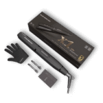 مكواة فرد الشعر راش براش X1 لايت – 230 درجة مئوية – 5 مستويات حرارة – سيراميك – أسود (RB-X1Lite-Black)